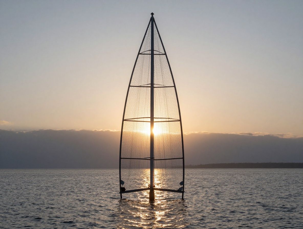 Pokojná jezerná hladina za úsvitu so zahmlenou hladinou a mäkkými odleskami ranného svetla, symbolizujúca regeneráciu, ticho a vnútornú rovnováhu